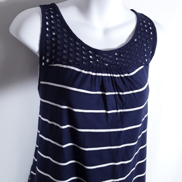 Old Navy Tops - Old Navy Stripe Striped Crochet Tank Top Old Navy Tops - Old Navy Stripe Striped Crochet Tank Top